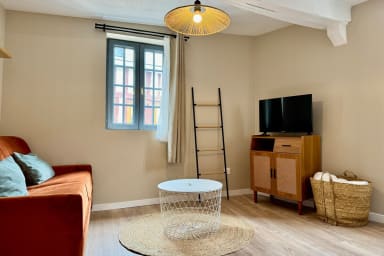 Espace détente avec TV