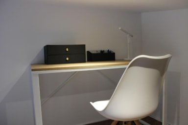 Office in the mezzanine