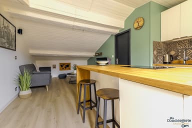 Cuisine ouvert sur l'espace séjour