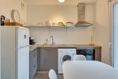 Cuisine aménagée et équipée
