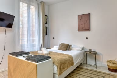 Studio coeur de Rouen avec TV
