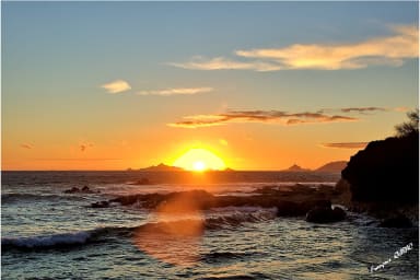 Coucher de soleil sur les sanguinaires