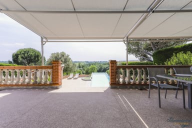 Terrasse avec vue une vue dégagée