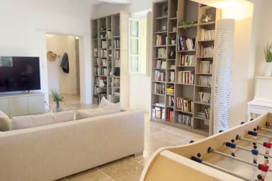 The TV room