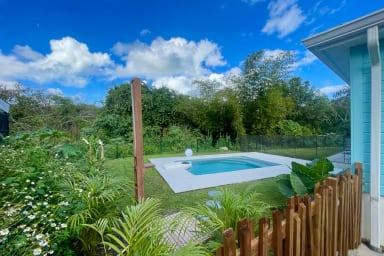 Photo de Villa en location saisonnière à Saint-Francois en Guadeloupe 