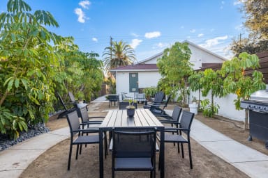 Relax, grill, and unwind in our cozy outdoor lounge.