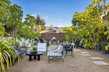 Relax, grill, and unwind in our cozy outdoor lounge.