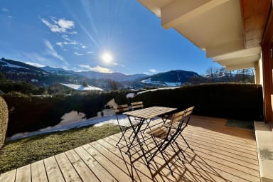 Bright Apartment With Terrace In Megève - 梅傑夫