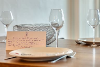 Vaiselle à disposition