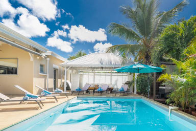 Photo de Villa en location saisonnière à Saint-Francois en Guadeloupe 