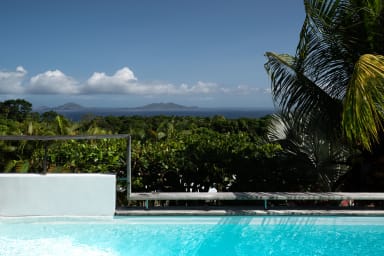 Photo de Villa en location saisonnière à Trois Rivieres en Guadeloupe 