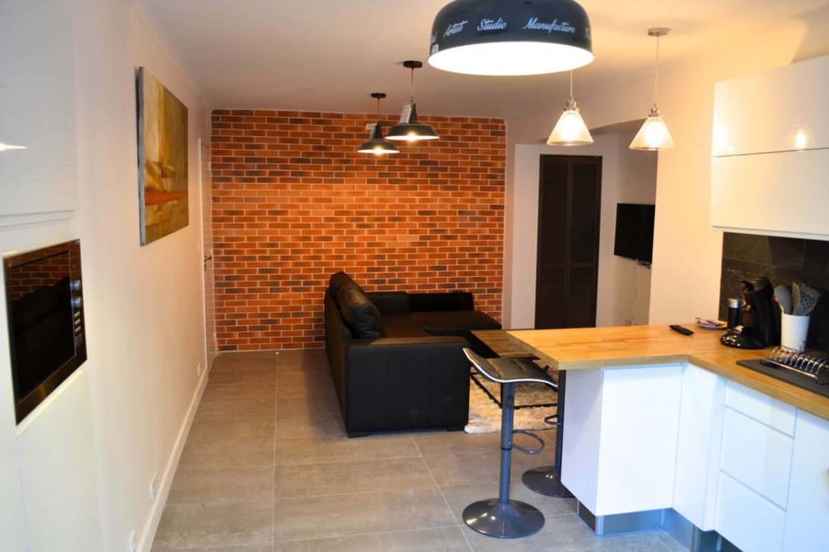  Appartement Wood & Bricks : appartement 1 chambre au calme  