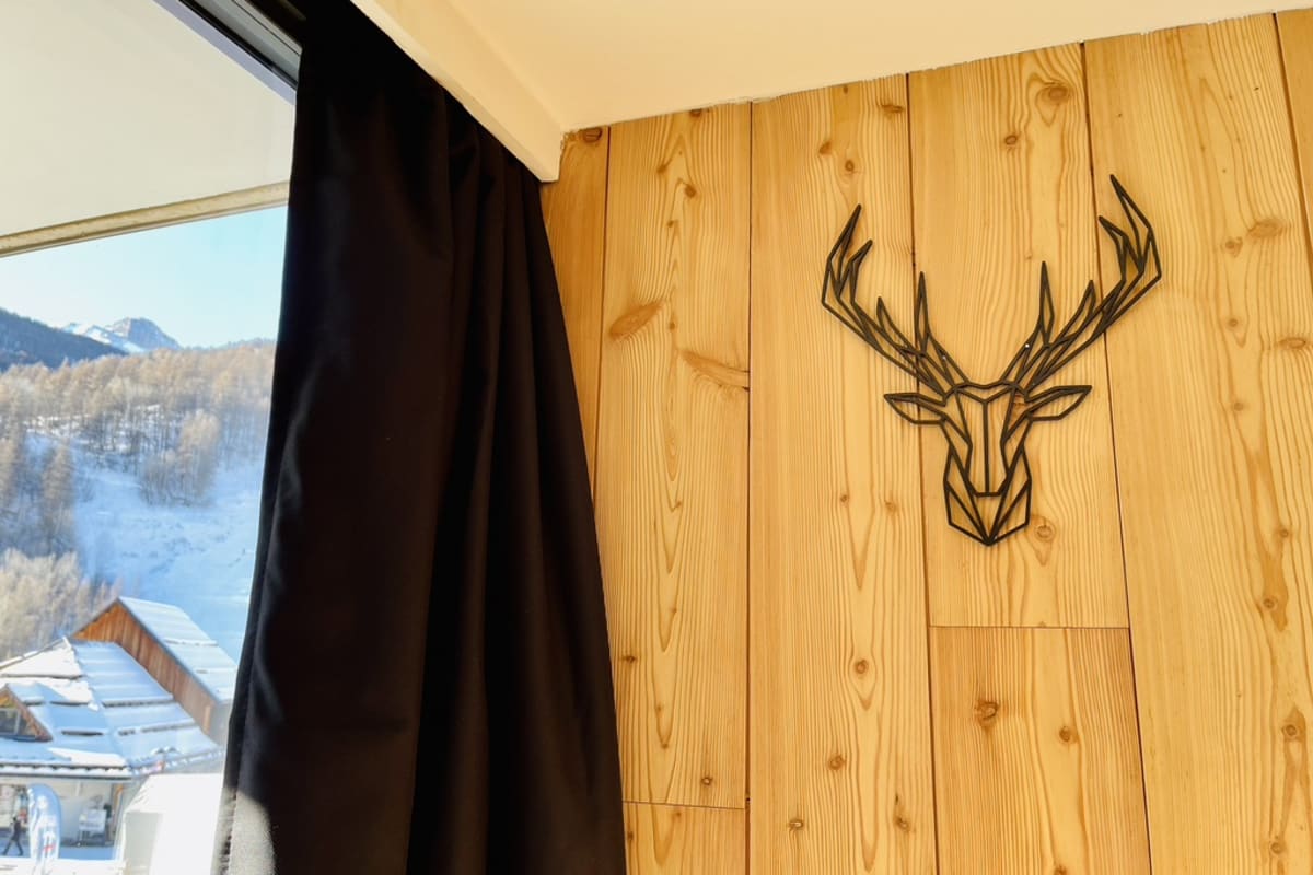 Immobilier Serre-Chevalier:Studio Terrasse au pied des pistes  