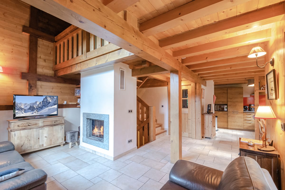Chalet familial avec terrasse et jardin à Chamonix