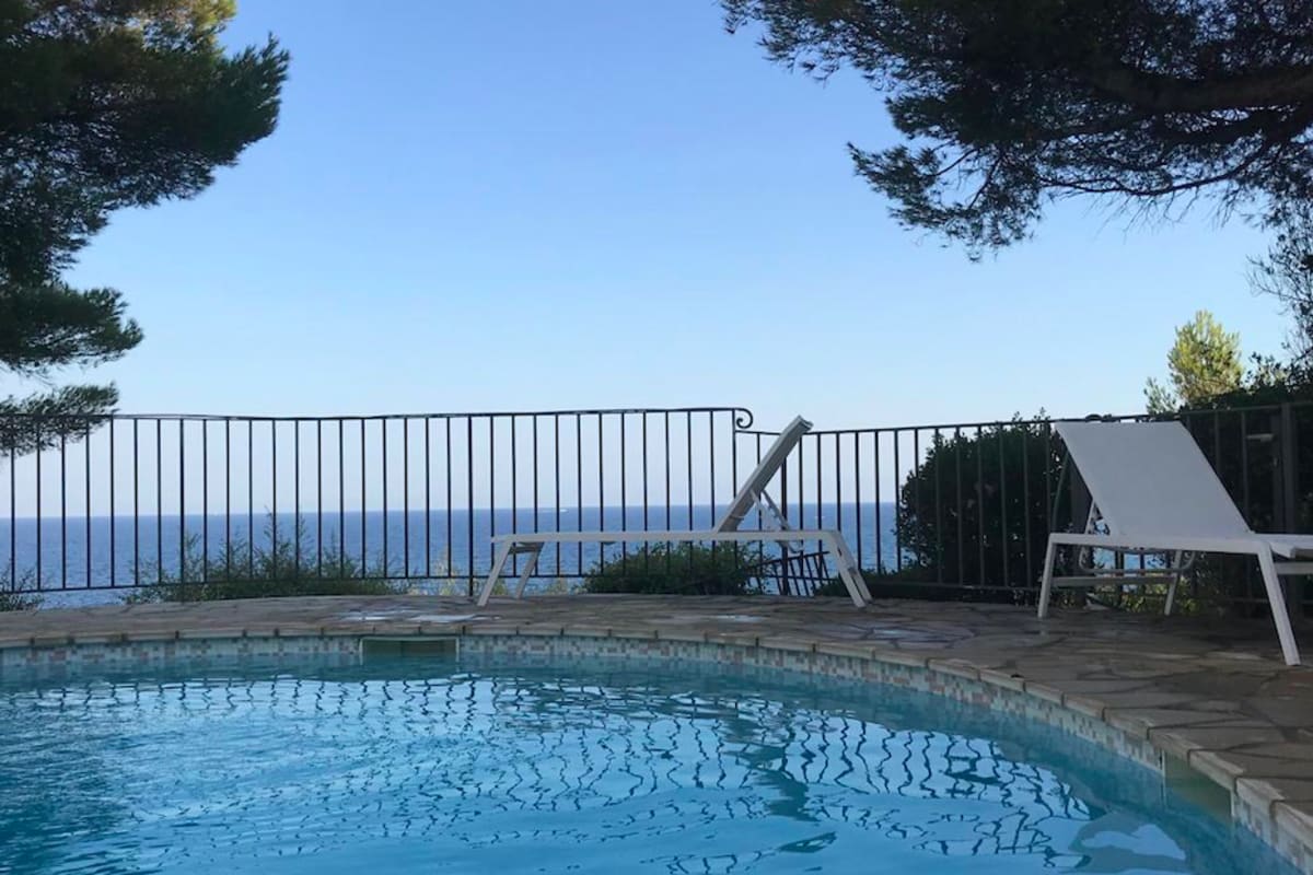  Maison Belle maison vue mer avec piscine et terrasse