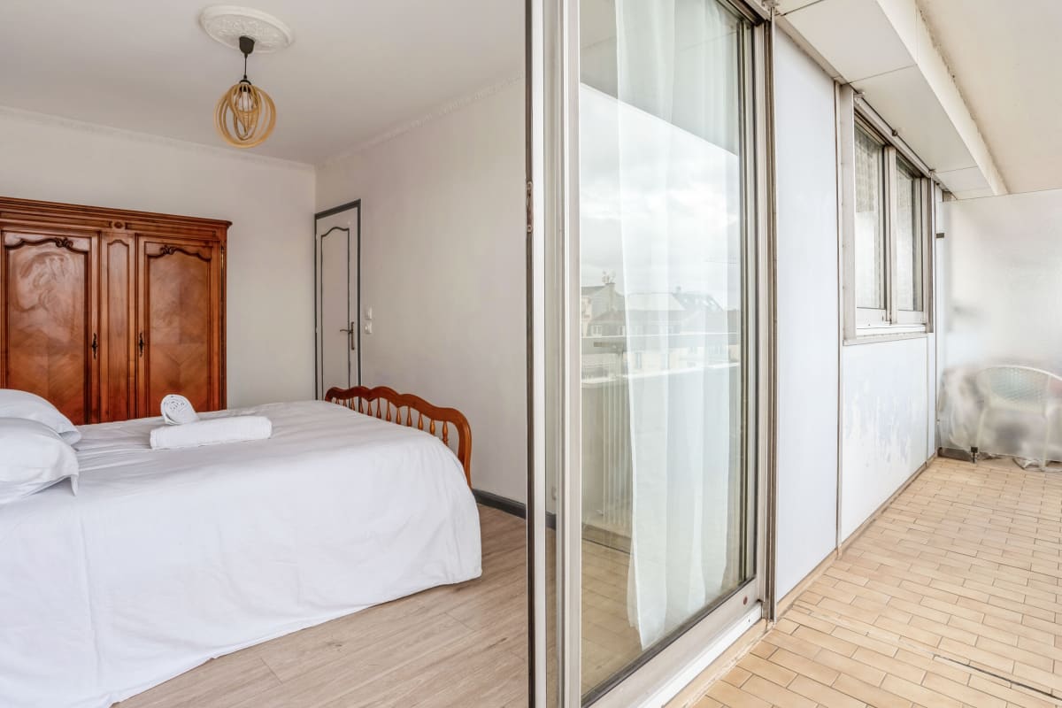  Appartement Leroy, balcon - Welkeys 