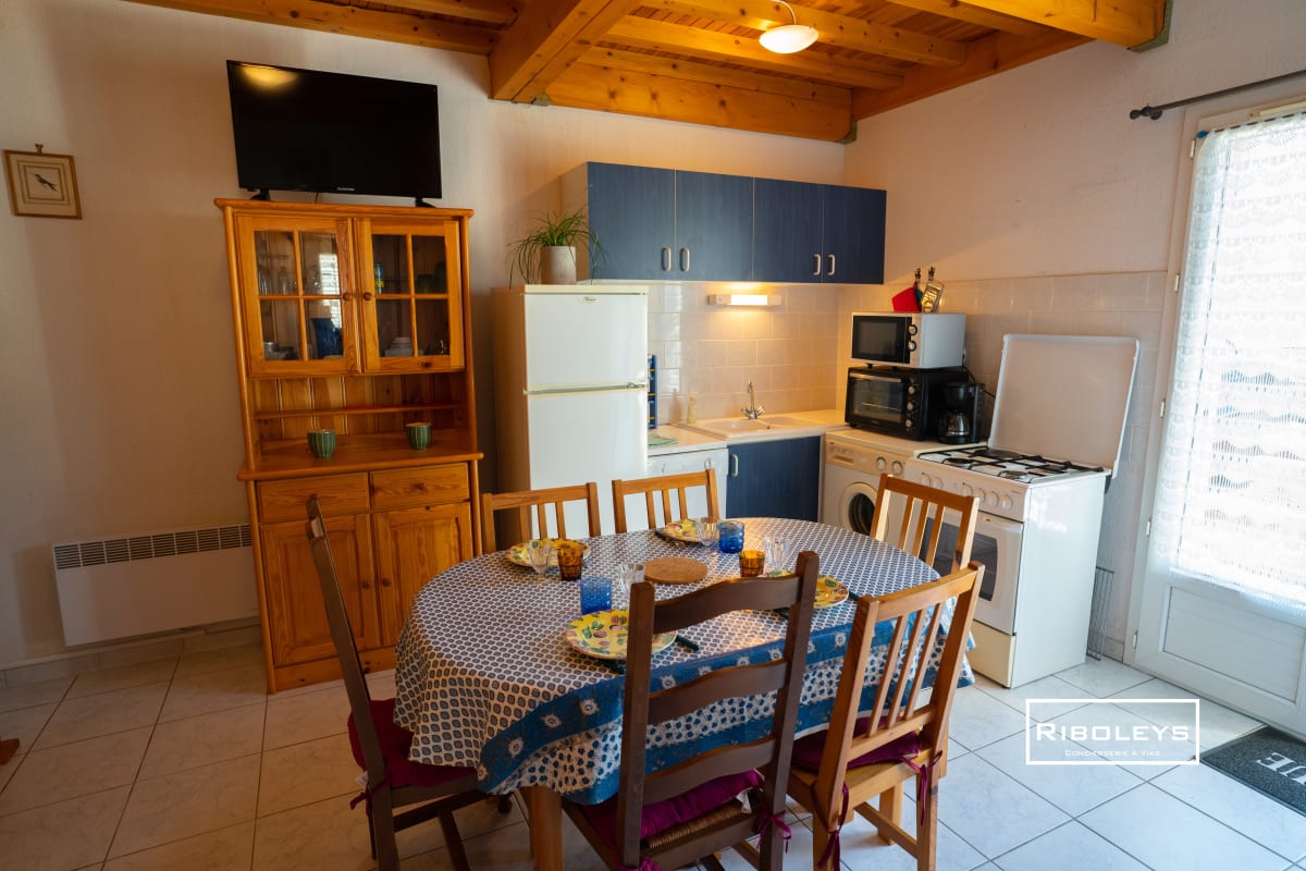 Maison Riboleys - Maison climatisée à 600m de la mer 