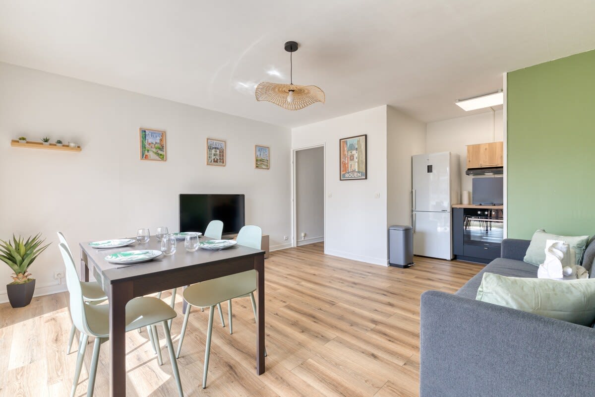  Appartement Marine, votre F2 moderne à Rouen