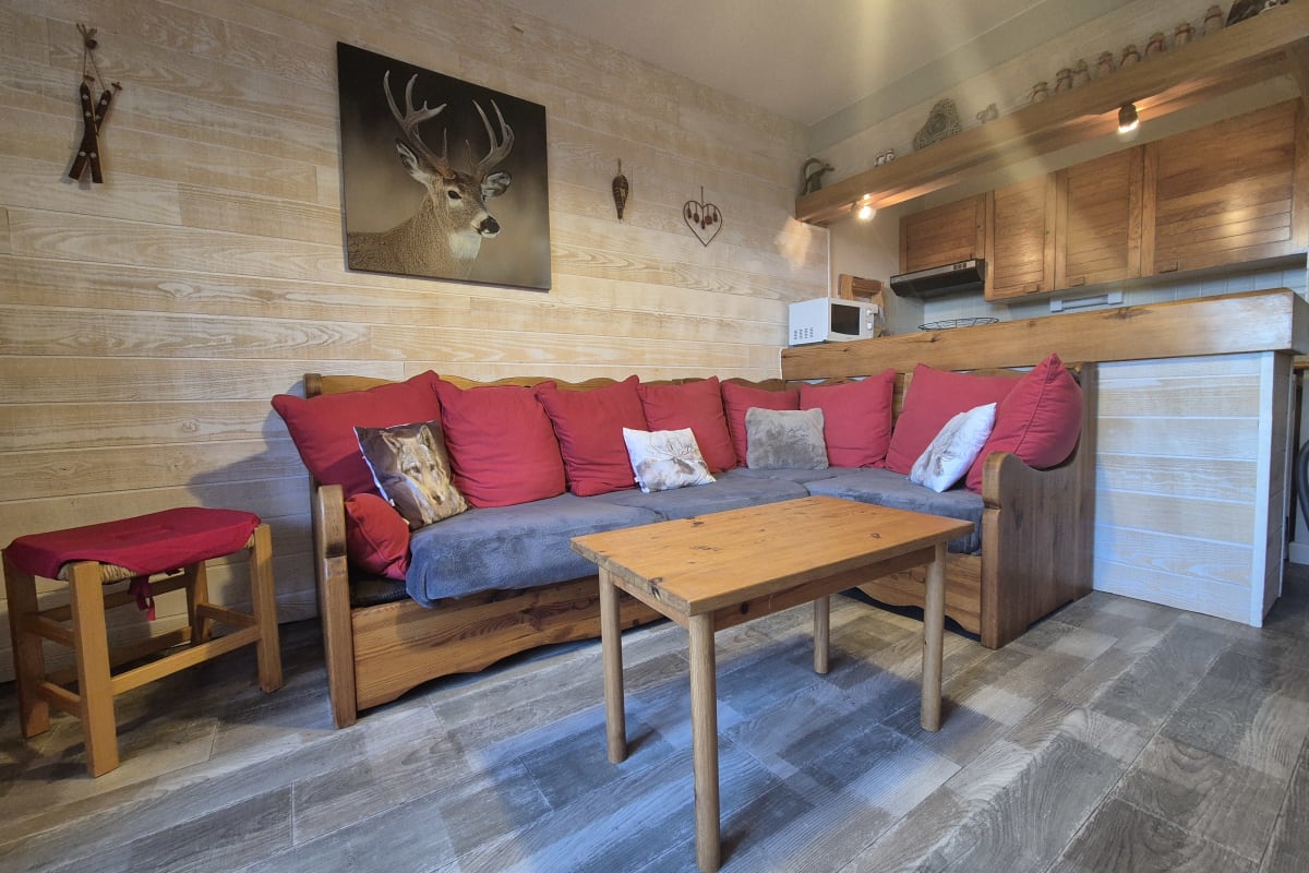 Appartement familial au Revard – Vue imprenable et accès direct aux pistes