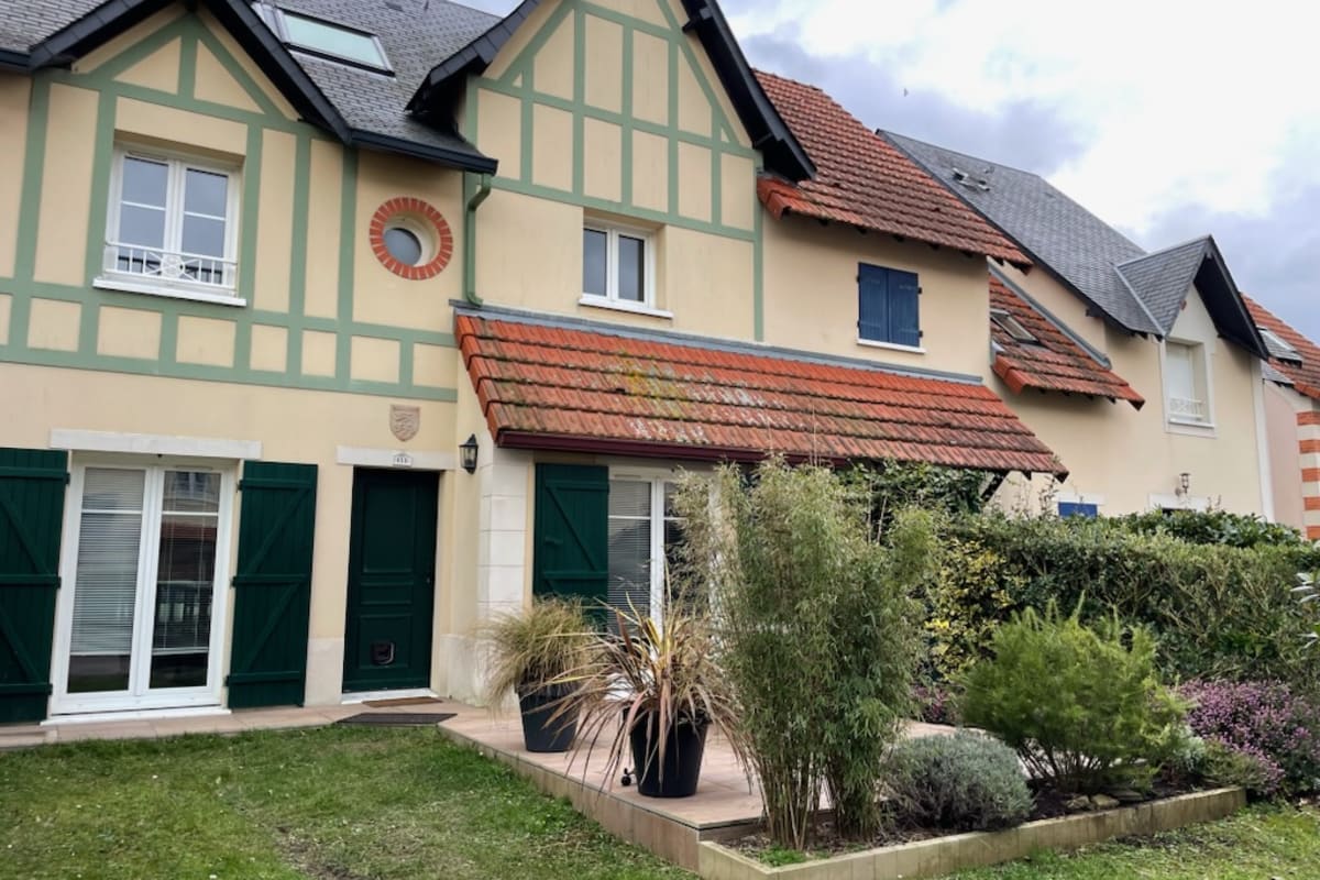Jolie maison avec jardin proche plage