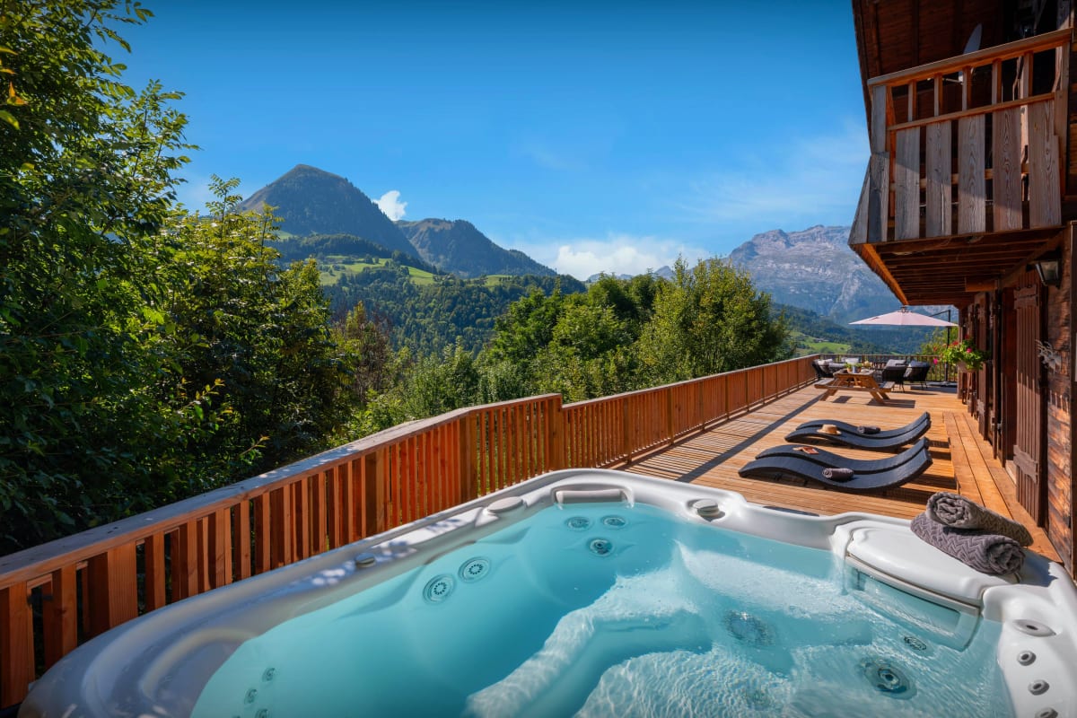  Chalet Spa, terrasse & vue splendide - OVO Network  