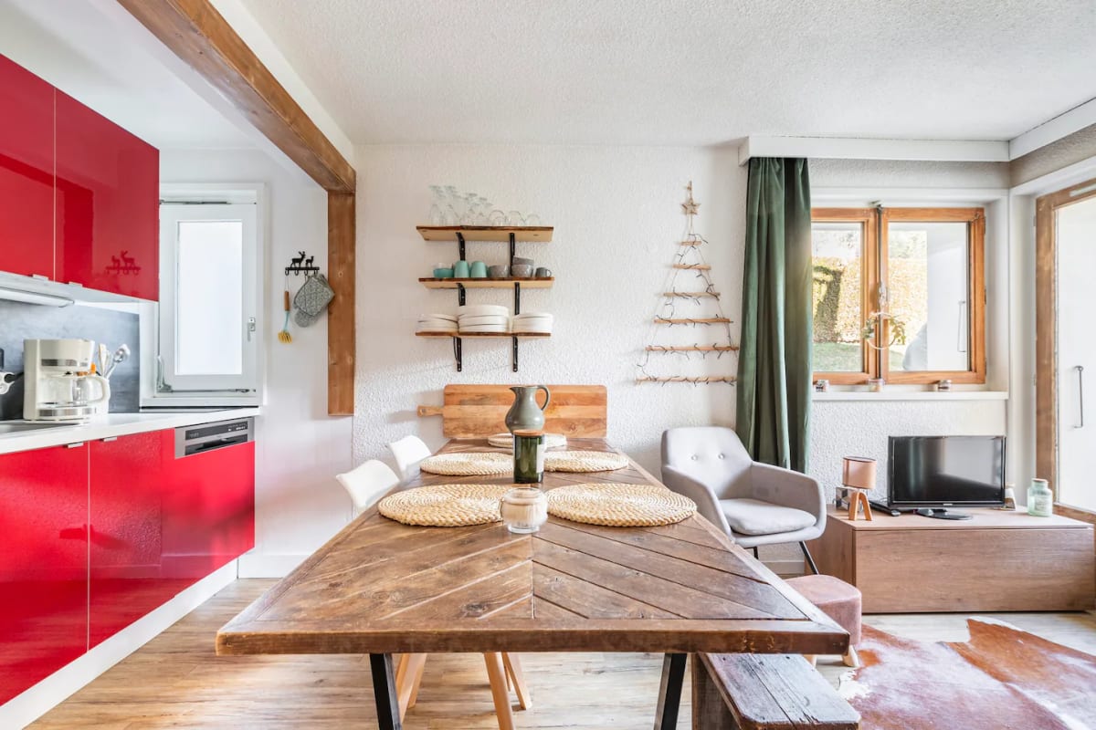 Appartement   Appartement une chambre avec jardin