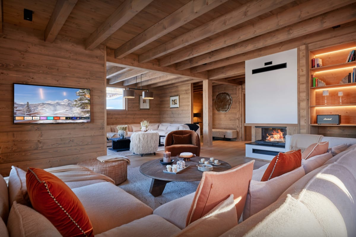 Chalet Luxueux chalet près des pistes avec bain nordique et sauna - OVO Network 