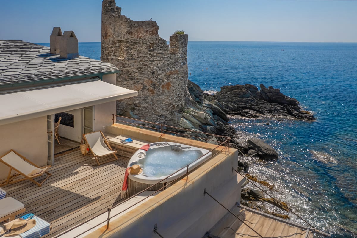Maison de pêcheur dans le Cap Corse