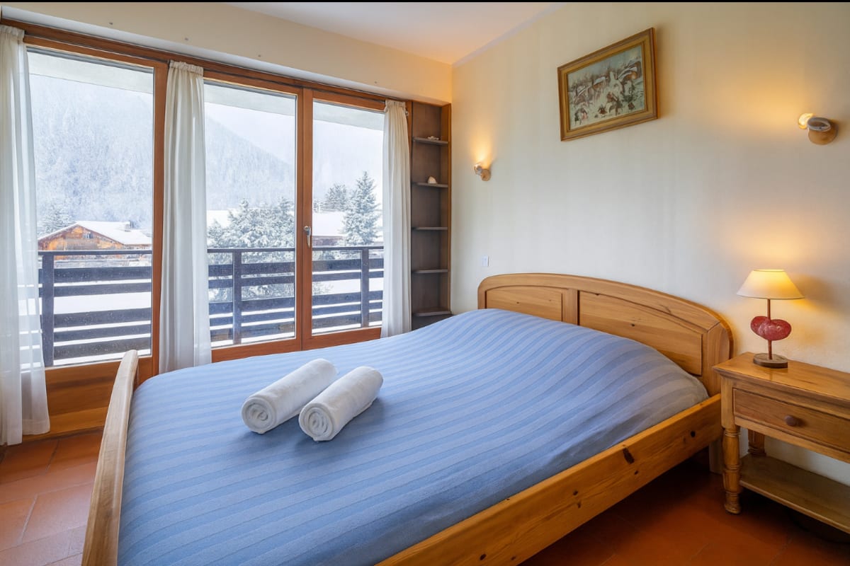 Appartement Appartement avec vue sur la chaîne du Mont Blanc. 