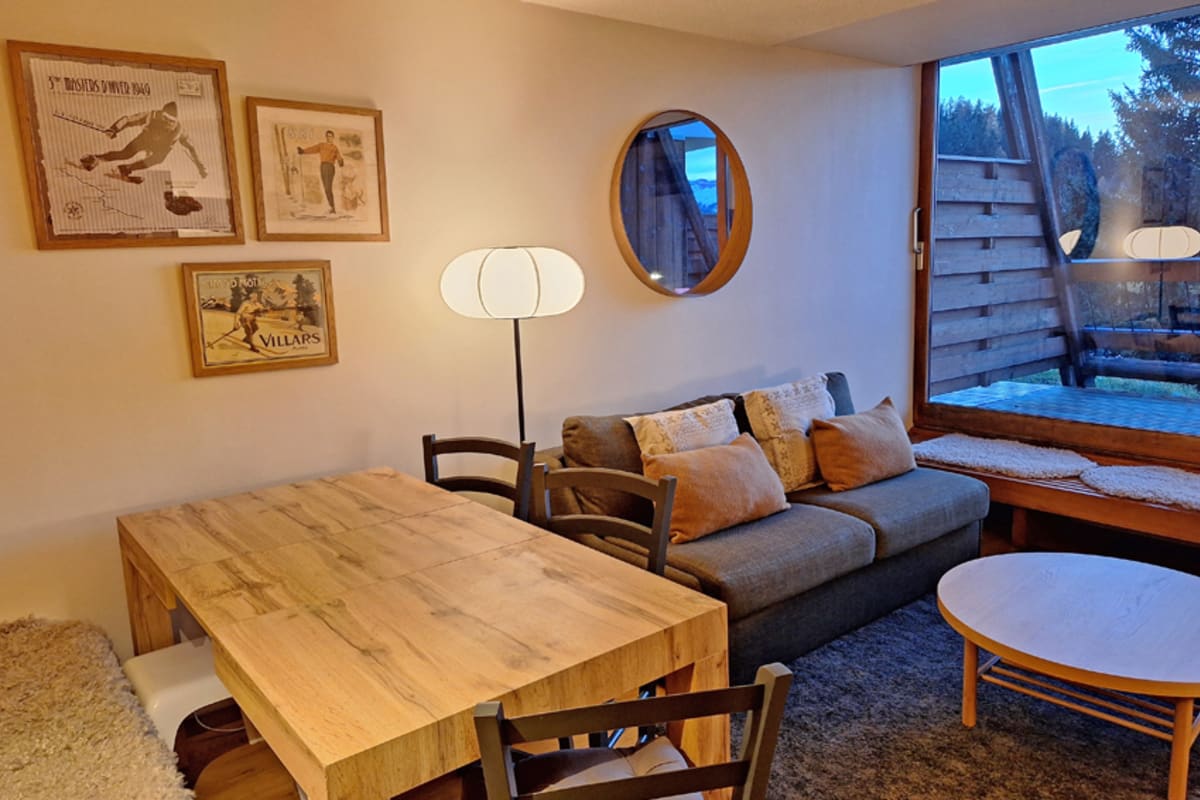  immobilier  Arc 1600 : bel appartement avec balcon et piscine