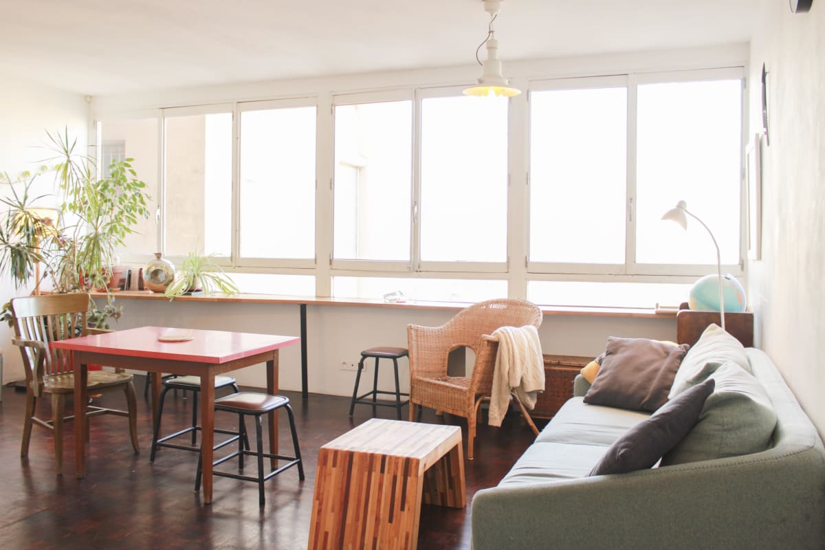 Appartement avec vue imprenable à Paris