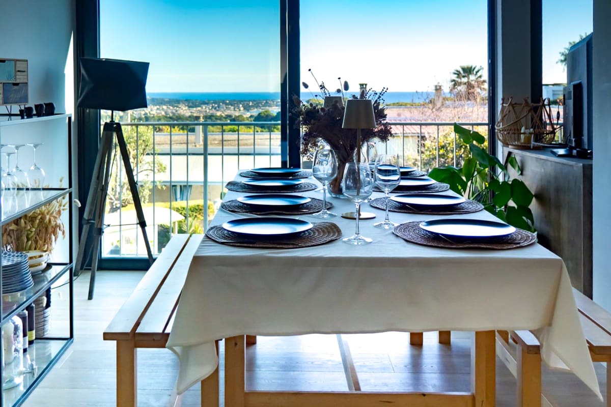  Villa familiale 8 personnes vue mer  