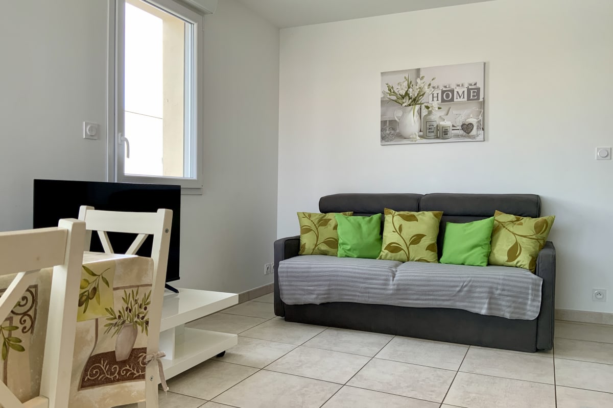  La Roselière  T3 avec terrasse et garage à 400 m de la plage au Grau-du-Roi 