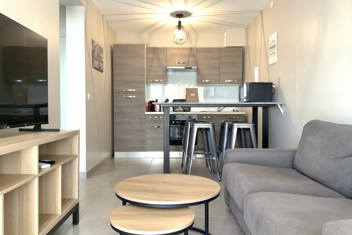  immobilier  Rêves salés Appartement une chambre 4 couchages avec terrasse 17m2 plage