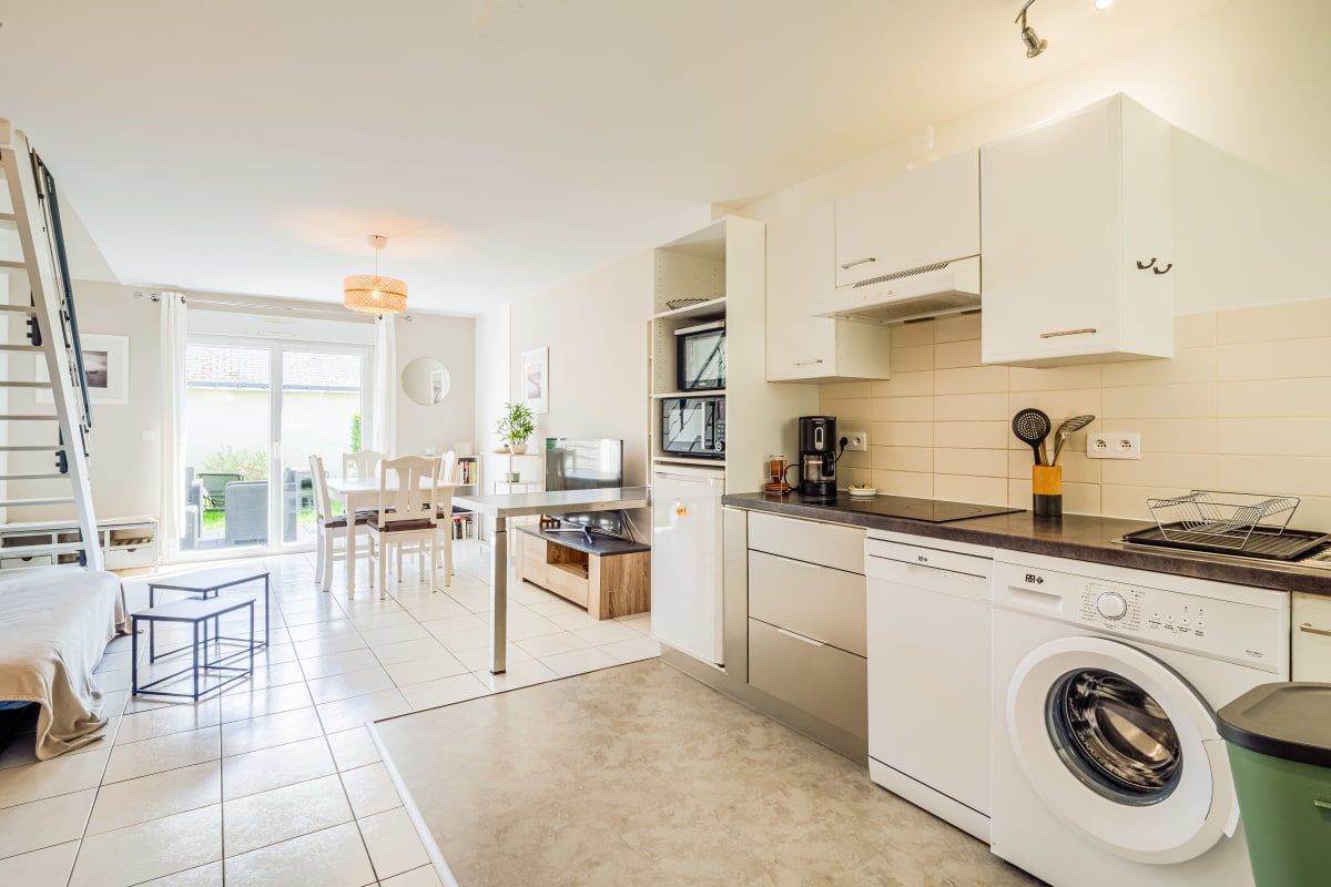 Immobilier Havre de paix ensoleillé à Ploemeur – Jardin  