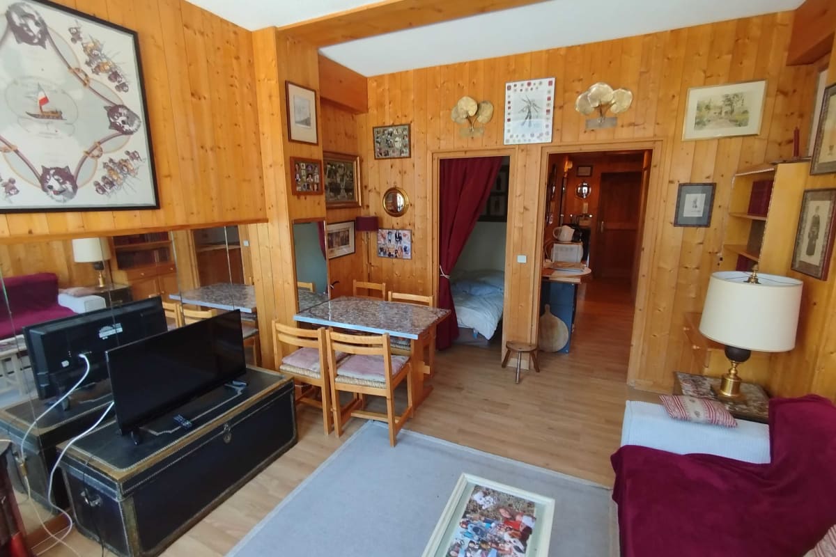  Appartement Studio avec balcon et parking à Megève