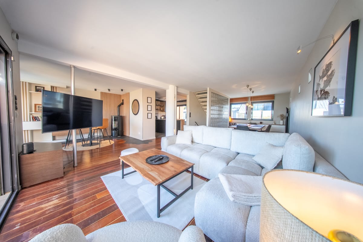 Maison   Villa pieds dans l'eau - vue mer & jacuzzi