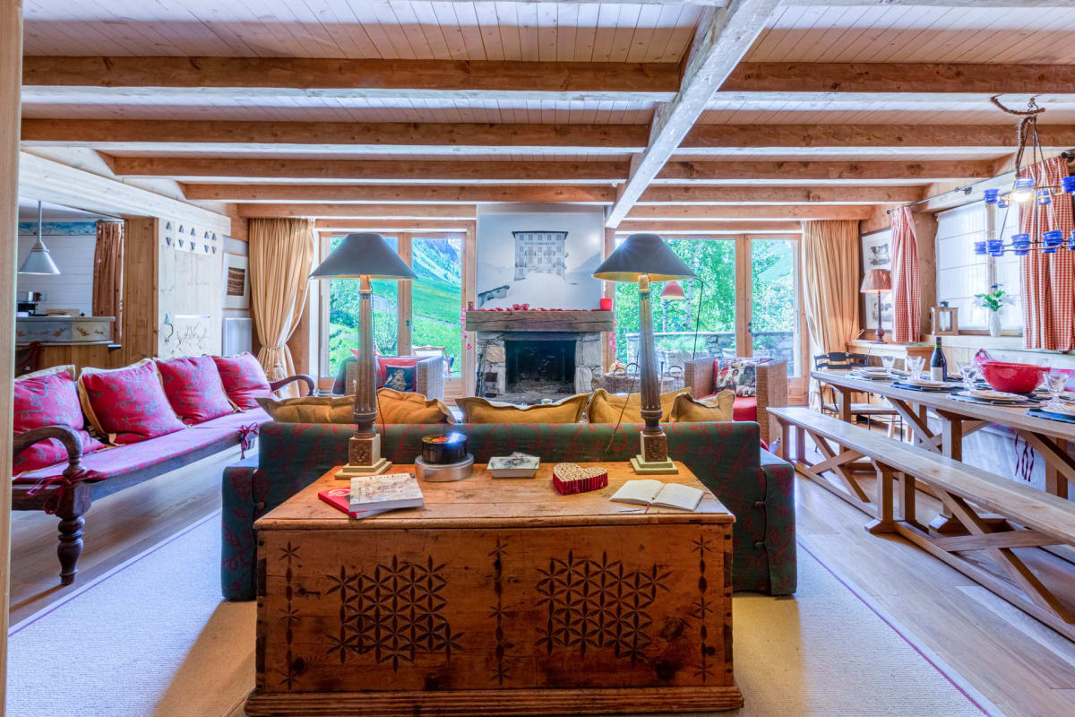 Praz de la Legettaz C & D, magnifique duplex avec vue