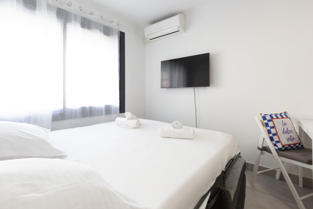  Appartement 3 Le Saint Joseph Studio dans le Vieil Antibes avec climatisation 