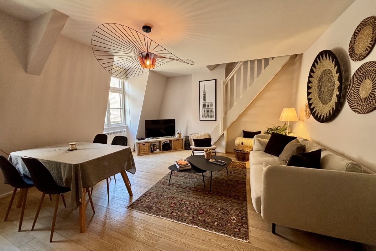 Appartement 2 ch. au calme, coeur Strasbourg
