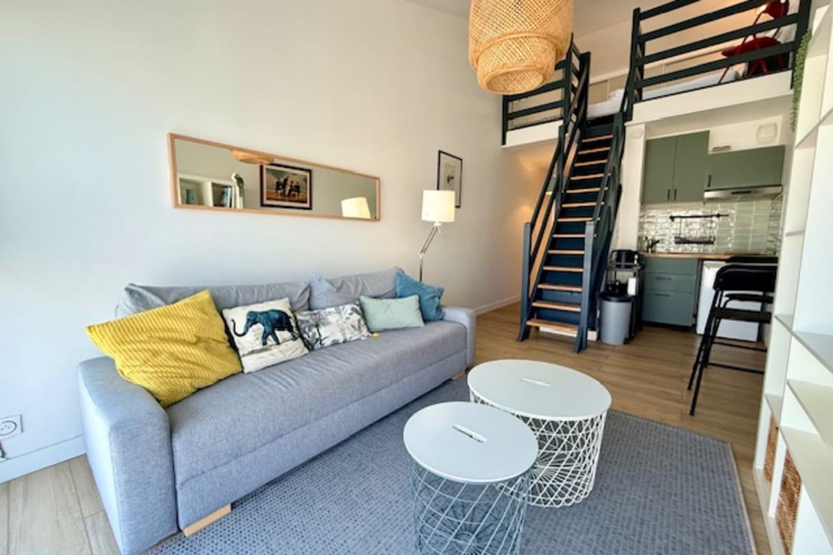  Studio de 34 m² avec Parking Privé à la Rochelle 