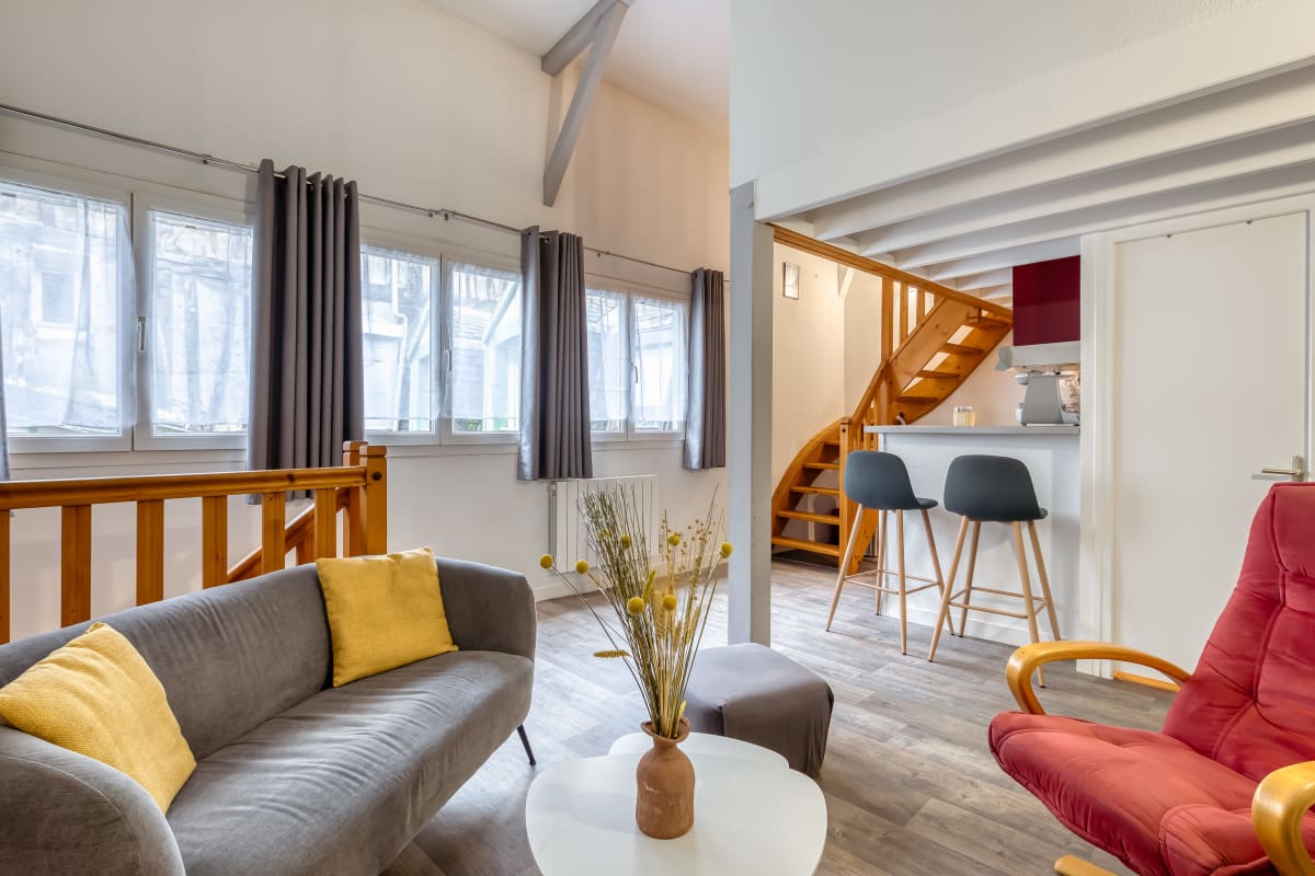  Appartement HEVA – Studio cosy en plein cœur de Rouen