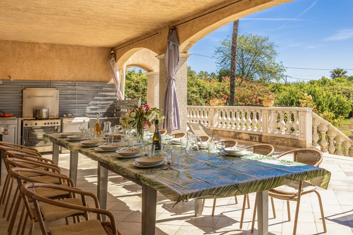 Maison   Villa Washingtonia - villa de charme avec accès privé à la plage