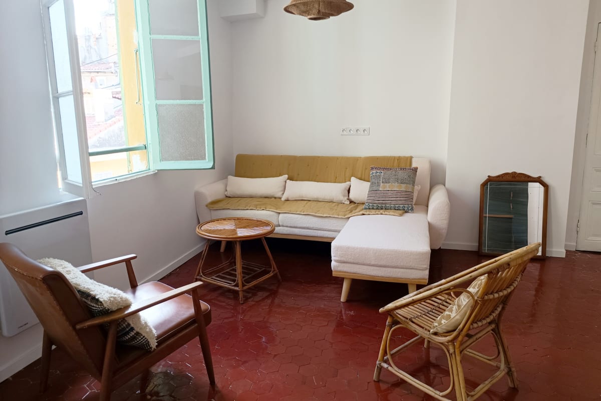 Appartement Charmant appartement avec balcon au centre de Nice 