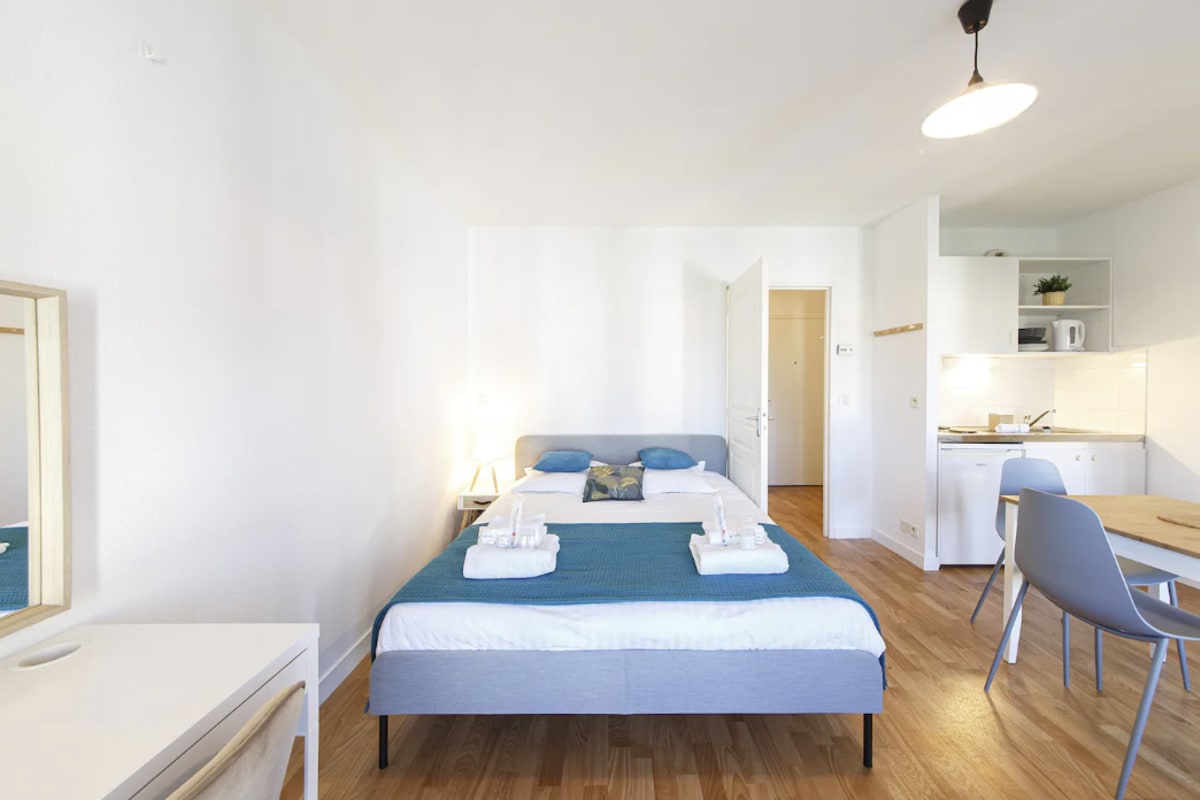  Appartement Le Salmson - 700m gare - Studio