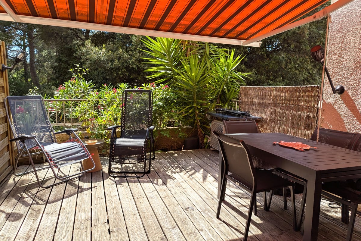 Immobilier Appartement avec jardin calme  