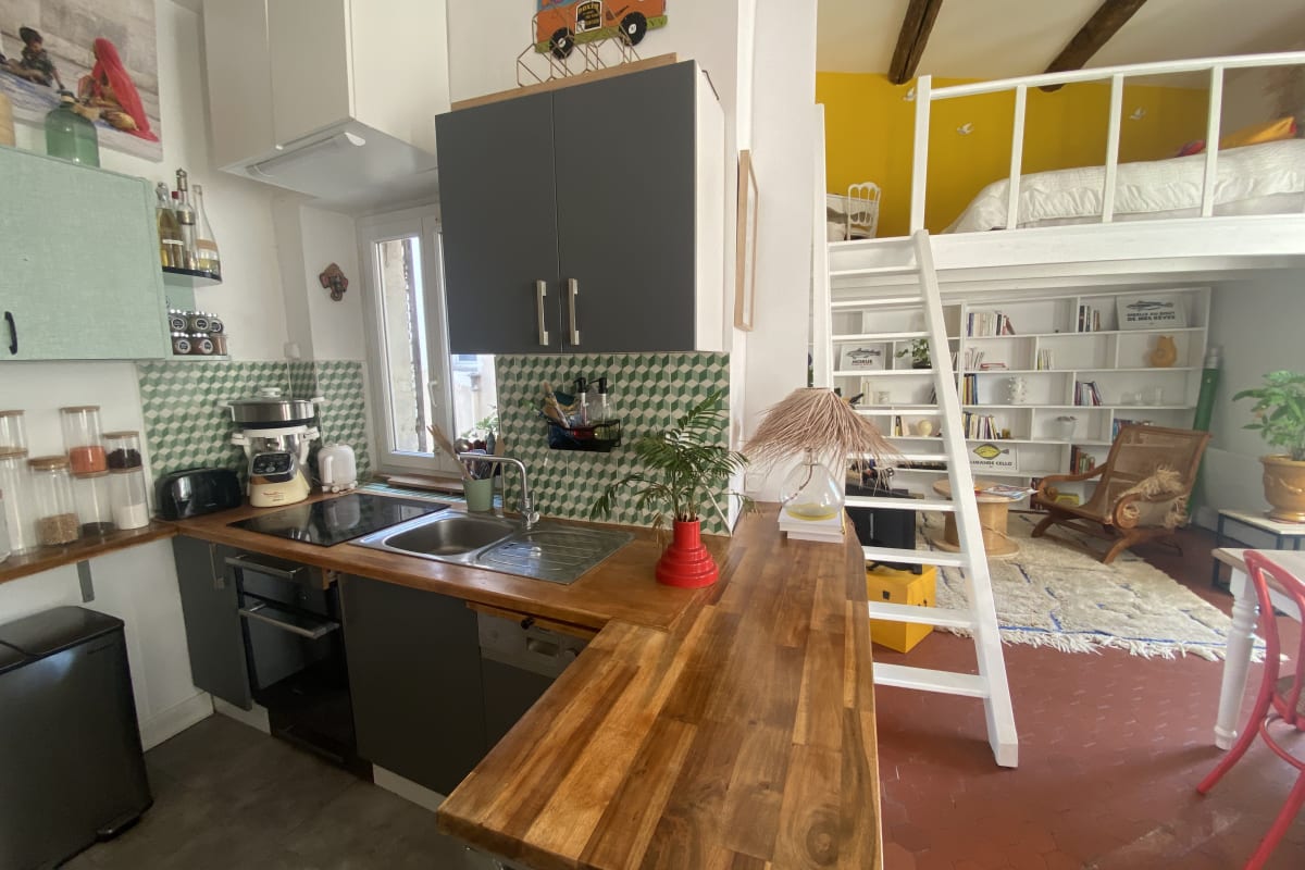 Duplex terrasse vue toits / bonne mère Marseille