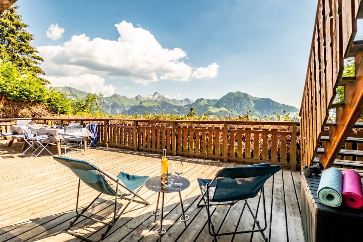 Chalet Slow Chalet Archange Authentique Familial, vue montagne • 5 min des pistes  