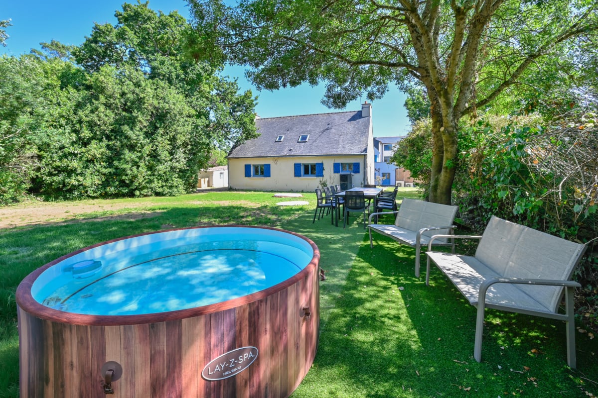  Maison Penvins - Jacuzzi - Jardin