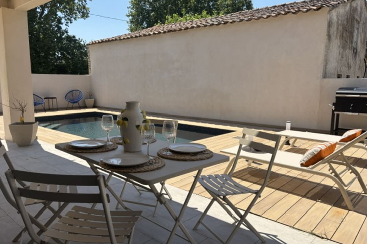 Appartement Olia - Côté piscine 